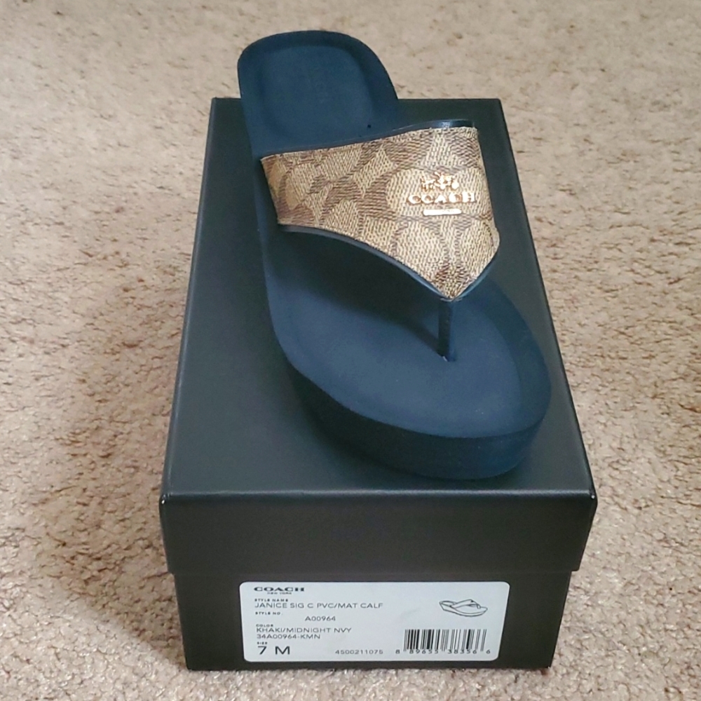 Coach sandal